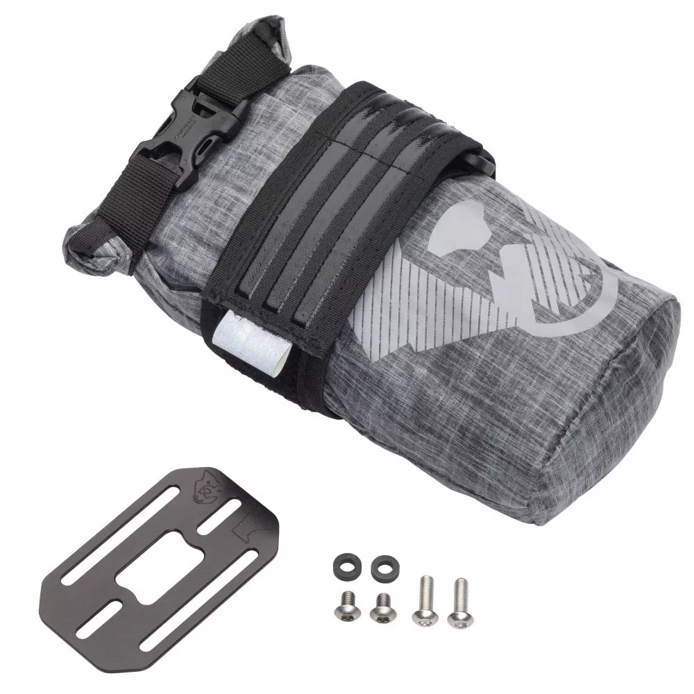 WOLF TOOTH – B-RAD TekLite Roll-Top Bag 1L + Adapter Plate