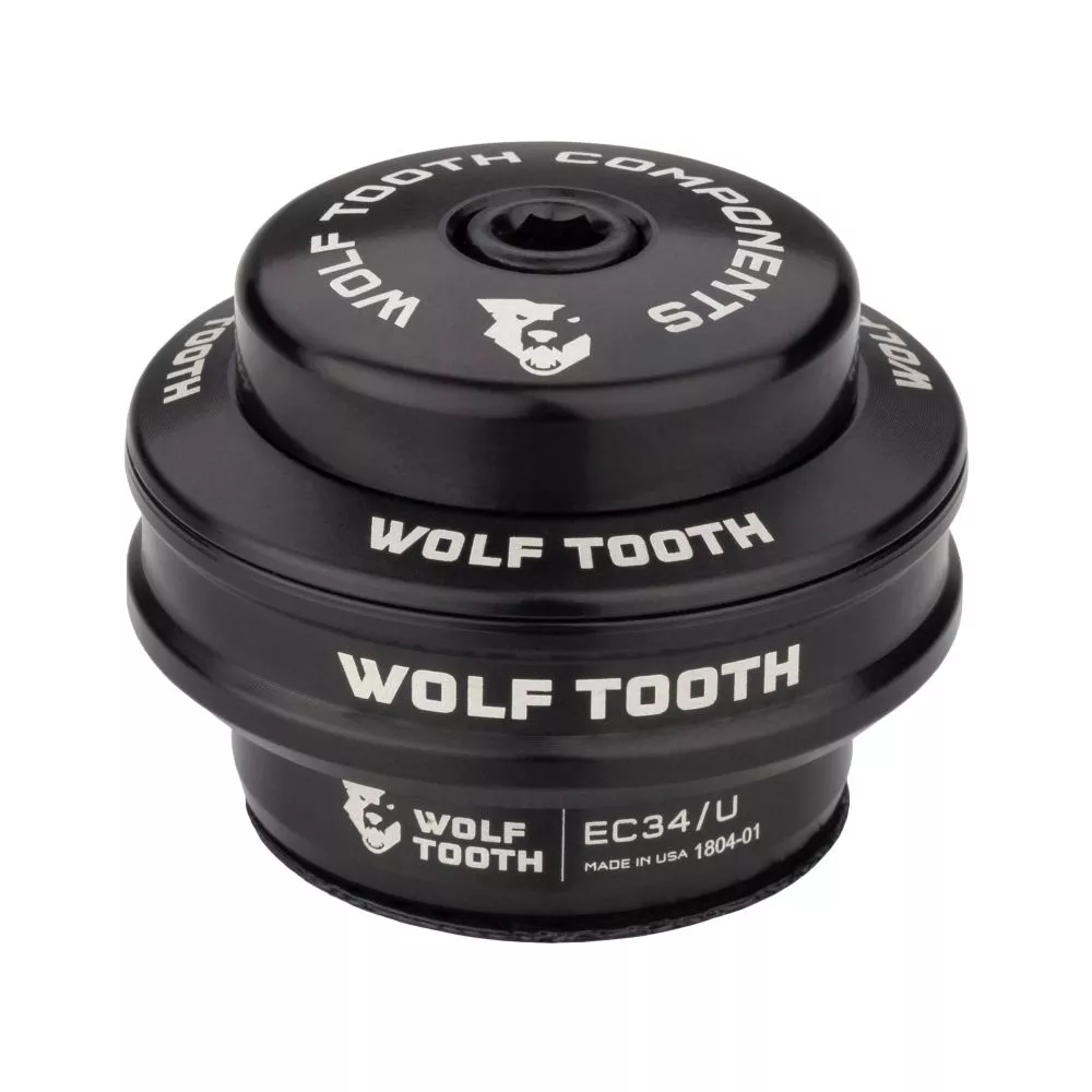 WOLF TOOTH – EC34/28.6 Upper Headset – Premium – 16mm Stack – Black