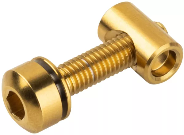 Wolf Tooth Seatpost Clamp Titanium Bolt Hardware Upgrade Kit, Bolt Closure