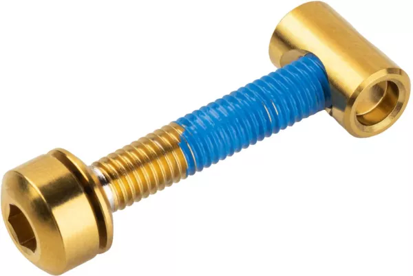 Wolf Tooth Seatpost Clamp Titanium Bolt Hardware Upgrade Kit, Quick Release