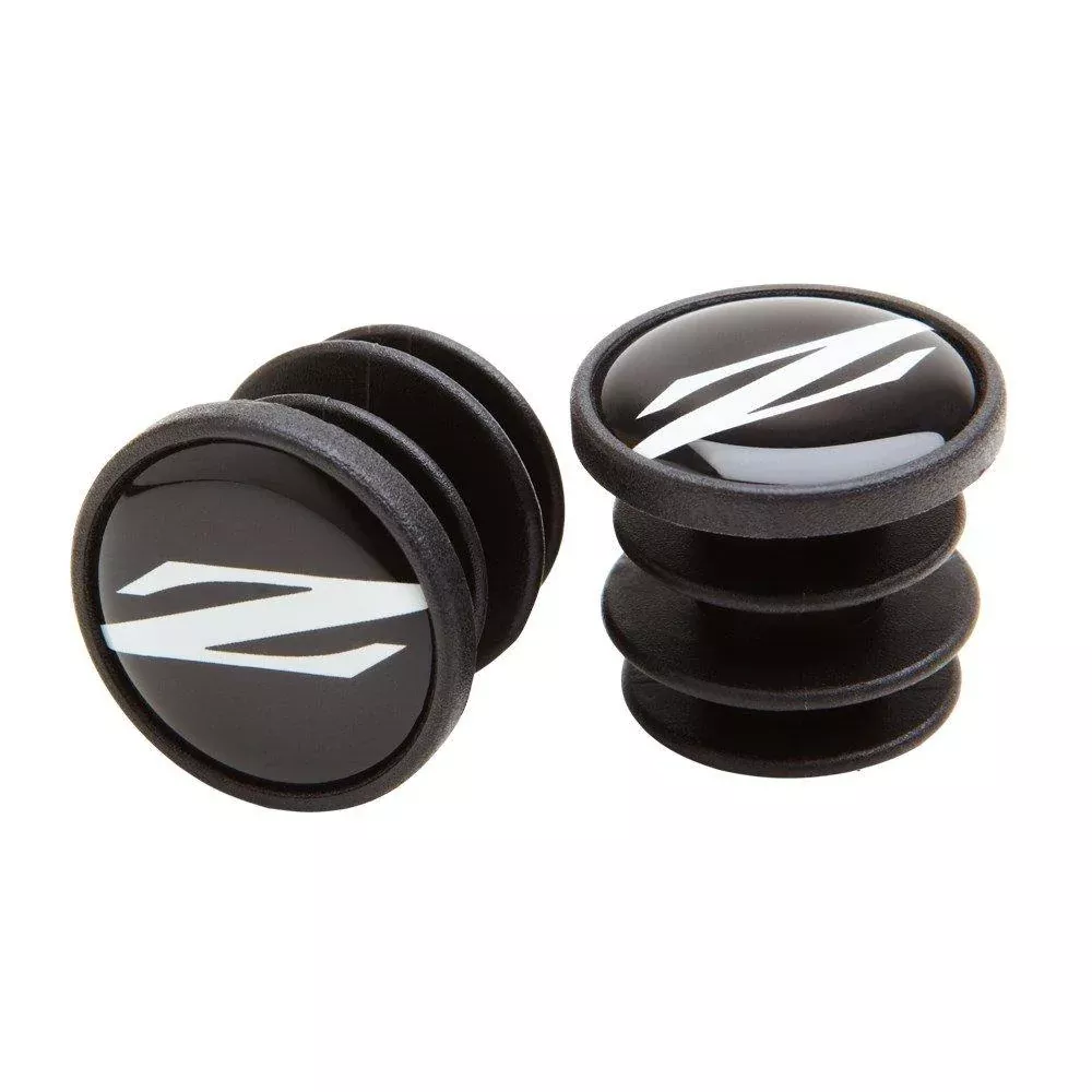 Zipp Service Course Road Bar Plugs - Black - Pair - Black